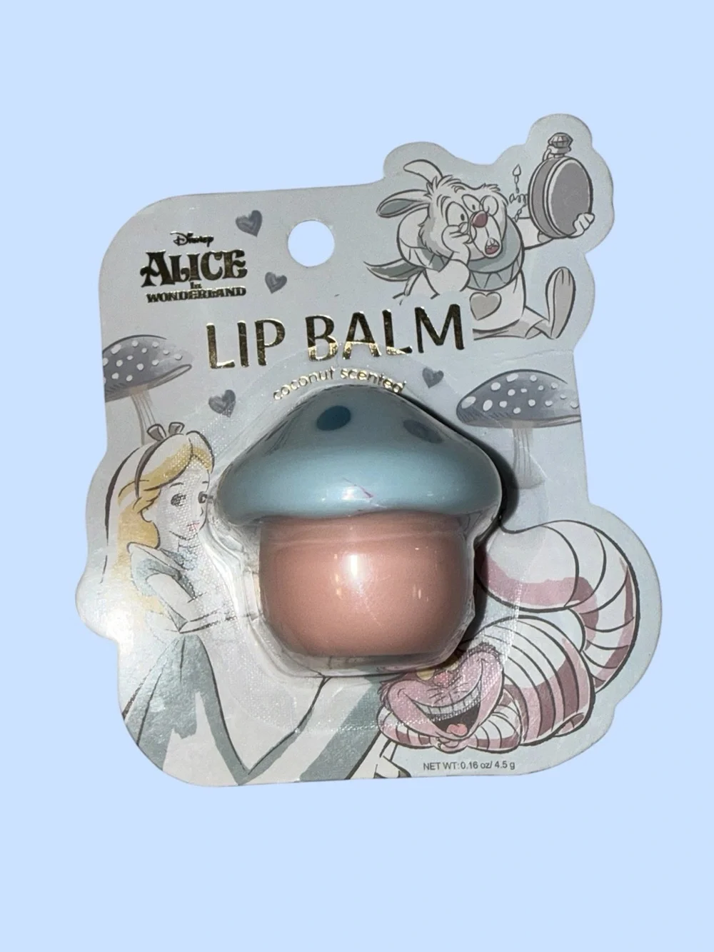 NWT Limited Edition Disney’s Alice in Wonderland Coconut Flavored Lip Balm -